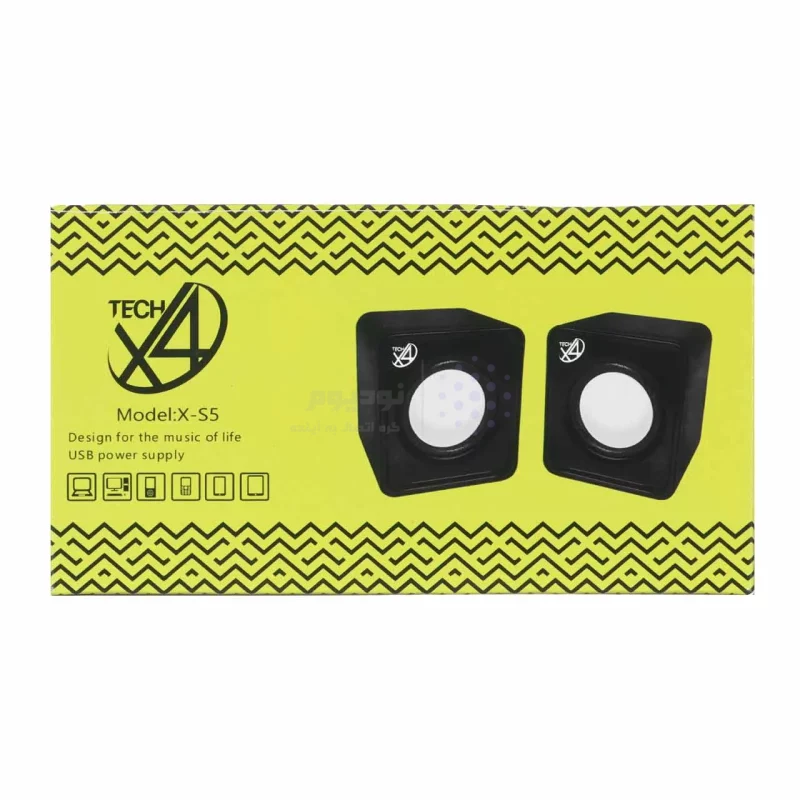 اسپیکر دسکتاپ دو تکه X4TECH مدل RYL - X-S5 - تصویر 7