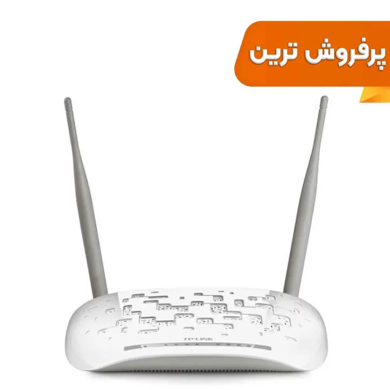 (گارانتی 36 ماه پارس ارتباط) TP-LINK TD_W8961N _Ver 5.0 300Mbps Wireless N ADSL2+ Modem Router مودم - تصویر 2