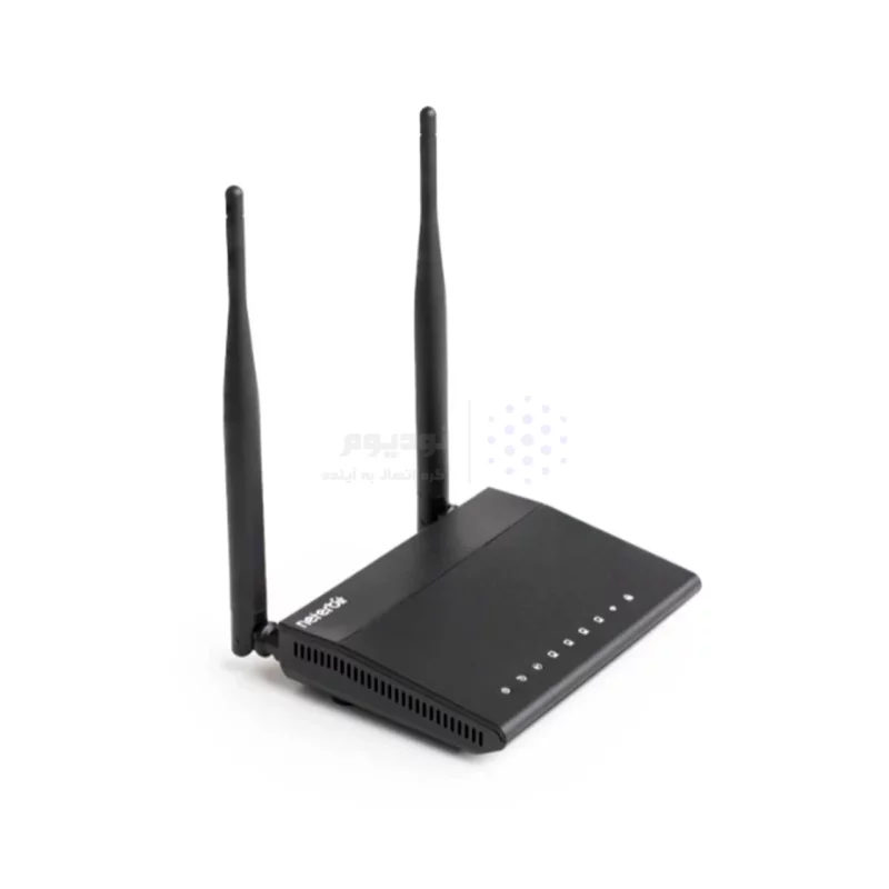 (گارانتی 3 ساله آونگ) - Neterbit NSL-122 Wireless N300 ADSL2 + Modem مشکی - مودم - تصویر 5