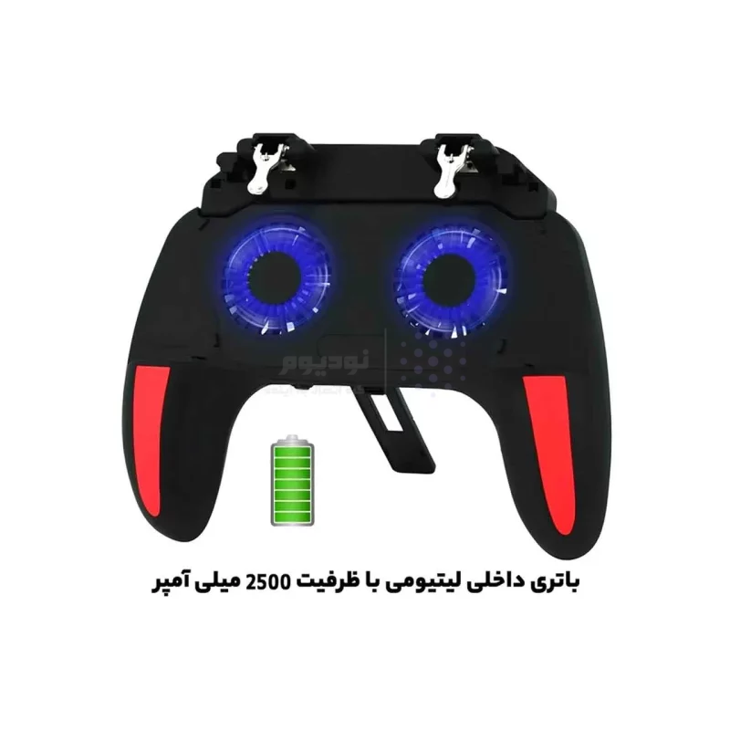 دسته بازی پابجی مدل H10 - مشکی - TCO - تصویر 4