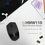 ماوس بی سیم Hatron مدل HMBW110SL - مشکی - تصویر 6