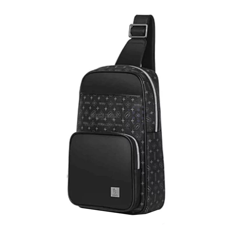کیف تک بند Wiwu مدل Print Lock Crossbody Bag - مشکی - تصویر 4