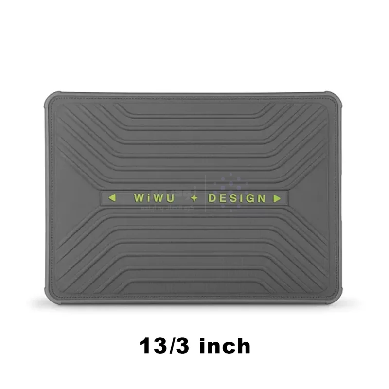 کاور مک بوک 13.3 اینچی Wiwu مدل Defender Sleeve Pro - خاکستری MN - تصویر 8