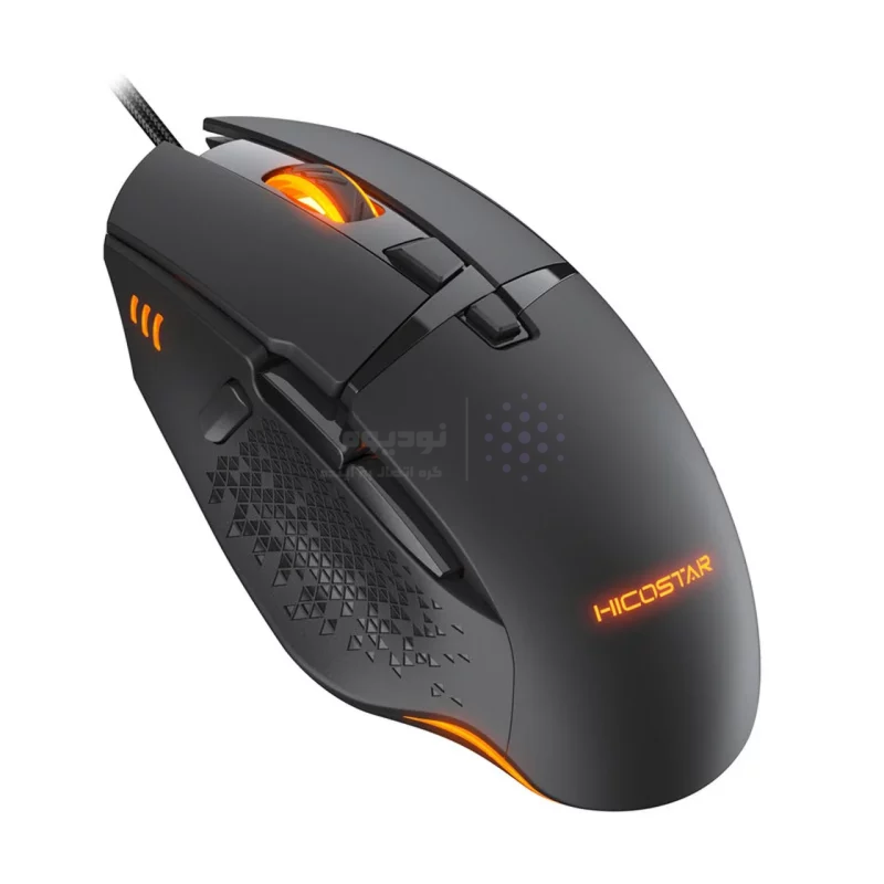 ماوس با سیم گیمینگ Hicostar مدل HS-MG670 - مشکی - تصویر 4