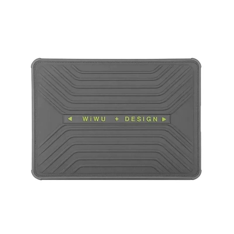 کاور مک بوک 13.6/14.2 اینچی Wiwu مدل Defender Sleeve Pro - خاکستری MN - تصویر 2