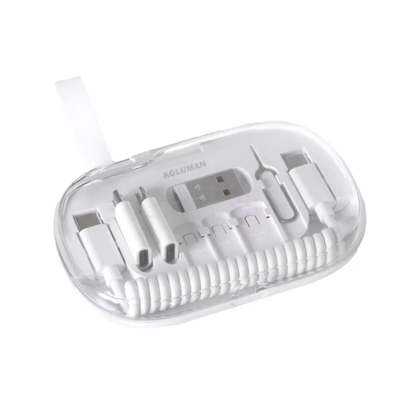 مجموعه لوازم جانبی موبایل Koluman مدل KD-KIT - سفید (گارانتی یکساله PMC) - تصویر 5