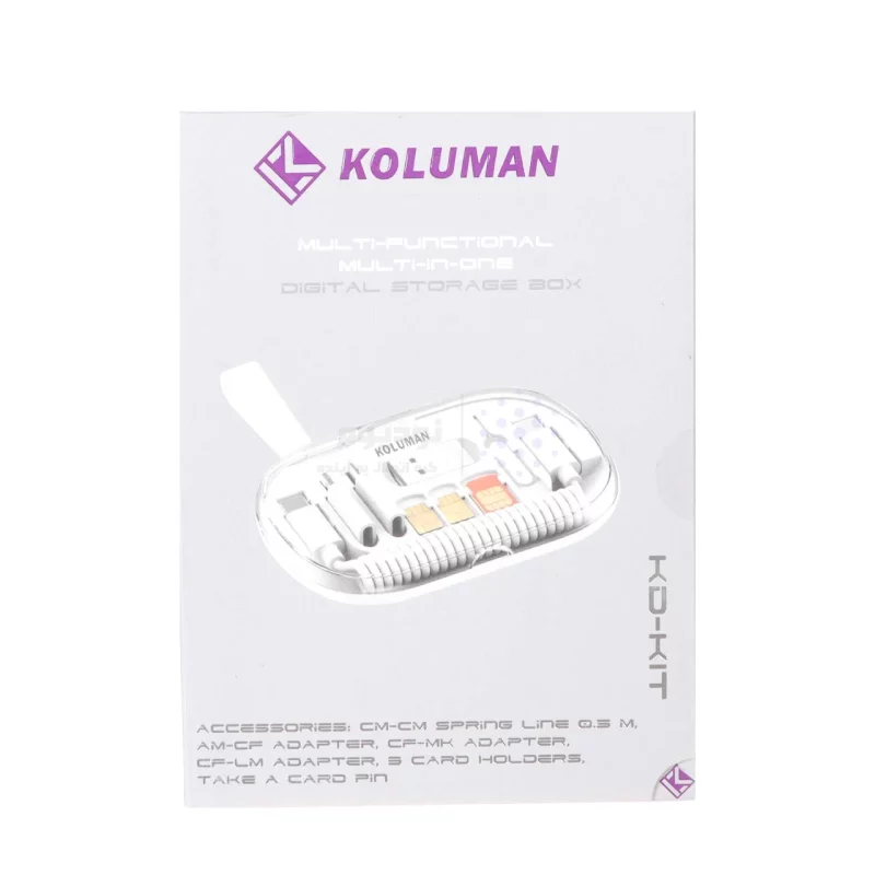 مجموعه لوازم جانبی موبایل Koluman مدل KD-KIT - سفید (گارانتی یکساله PMC) - تصویر 6