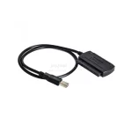 تبدیل DETEX+ USB2.0 To SATA/IDE - مشکی - تصویر 3