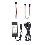 تبدیل DETEX+ USB2.0 To SATA/IDE - مشکی - تصویر 4