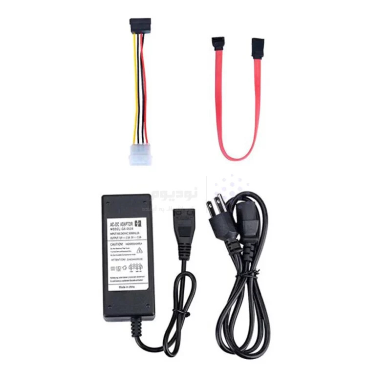 تبدیل DETEX+ USB2.0 To SATA/IDE - مشکی - تصویر 4