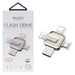 مبدل Yesido USB OTG Flash Memory مدل FL15 ظرفیت 256GB (گارانتی 18 ماه تعویض نیکان همراه)