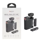 میکروفون بی سیم Yesido Type-C & Lightning مدل KR19 - مشکی ( 18 ماه تعویض نیکان همراه)
