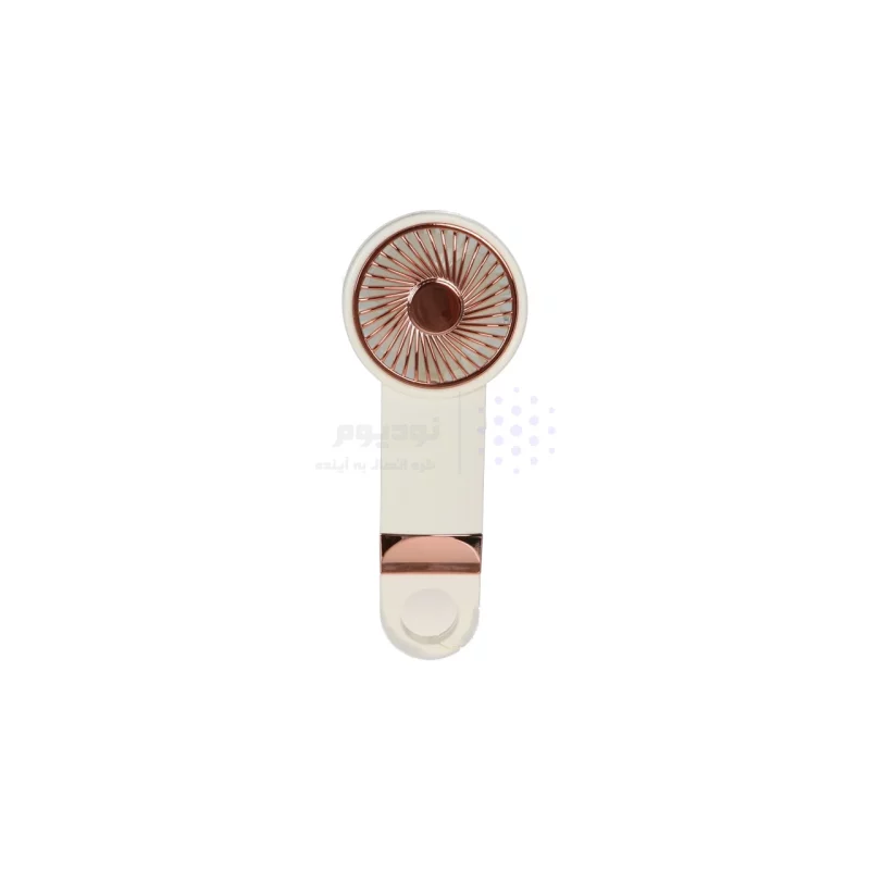 پنکه دستی قابل حمل پایه دار مدل ZB123 - سفید - تصویر 4