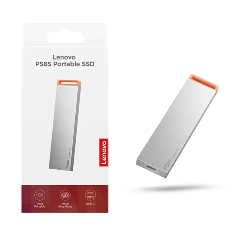 هارد Lenovo SSD مدل PS8S ظرفیت 2TB - نقره ای (گارانتی متین) - تصویر 2