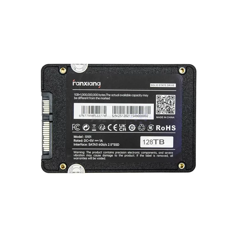 هارد Fanxiang SSD مدل S101 ظرفیت 128GB - مشکی (گارانتی متین) - تصویر 3