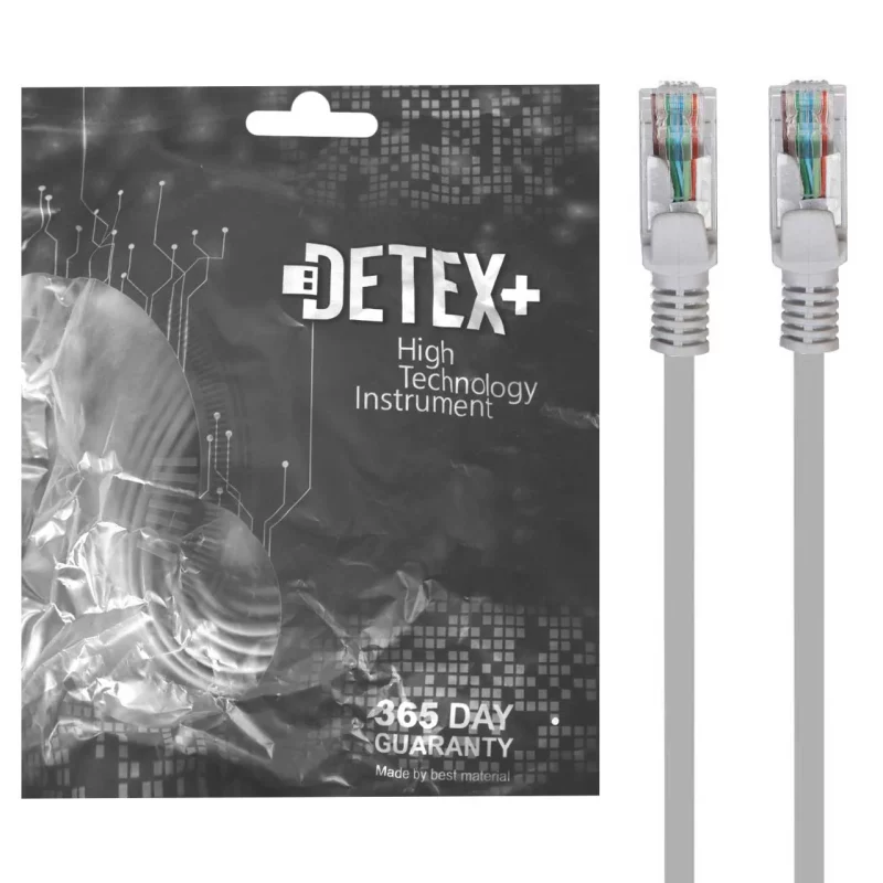 کابل شبکه 25 متری DETEX+ Cat5E - تصویر 2