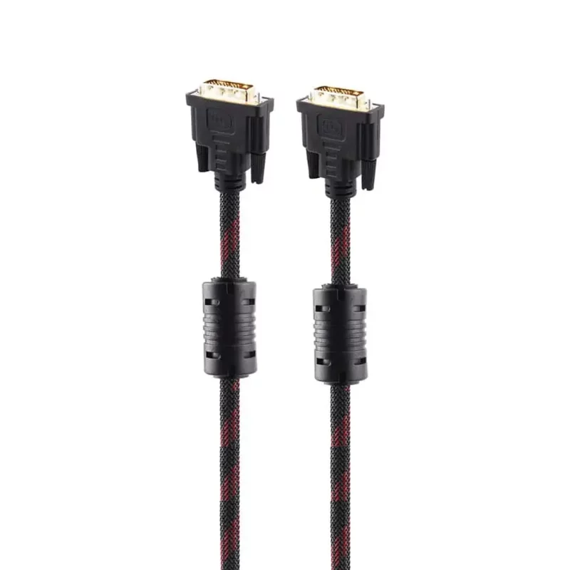 کابل 1.5 متری DETEX+ DVI - مشکی - تصویر 2