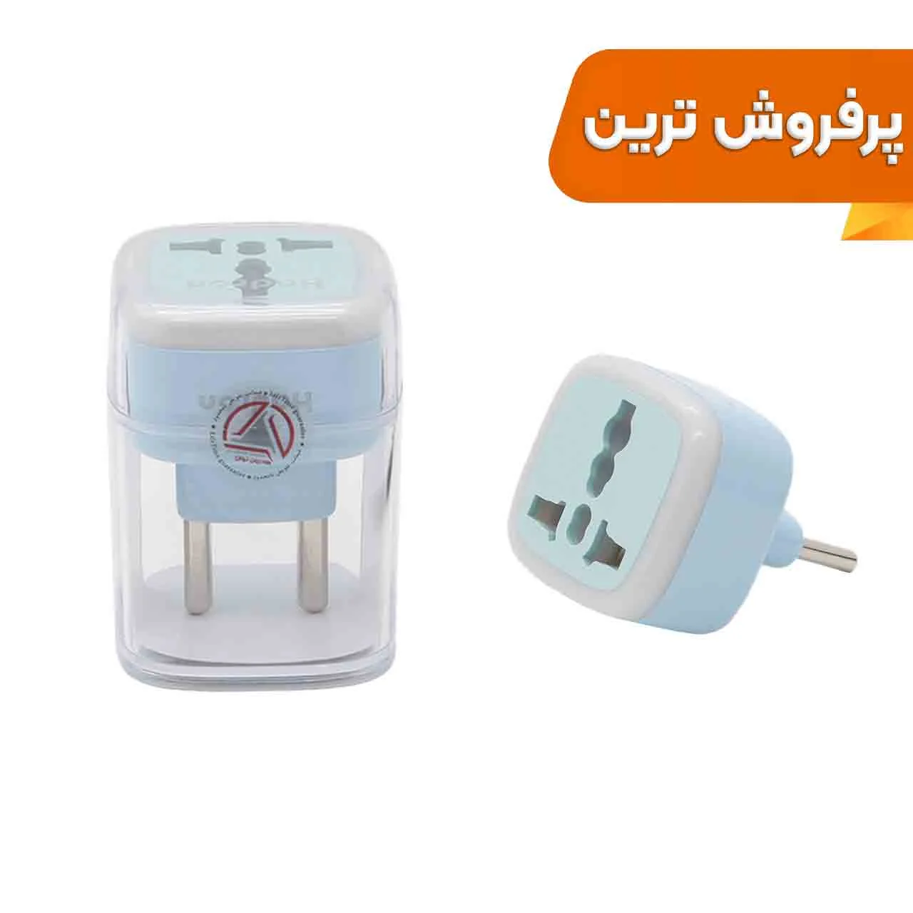 2541-337192-1 تبدیل برق 3 به 2 هادرون مدل A10-1 - آبی - تصویر 1