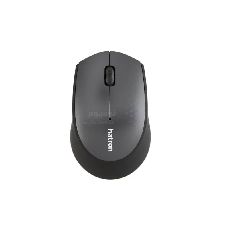 ماوس بی سیم Hatron مدل HMW440SL - مشکی خاکستری - تصویر 3