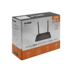 D-LINK DSL-224 300Mbps ADSL / VDSL2 N300 4-Port Wireless مشکی-مودم - تصویر 9