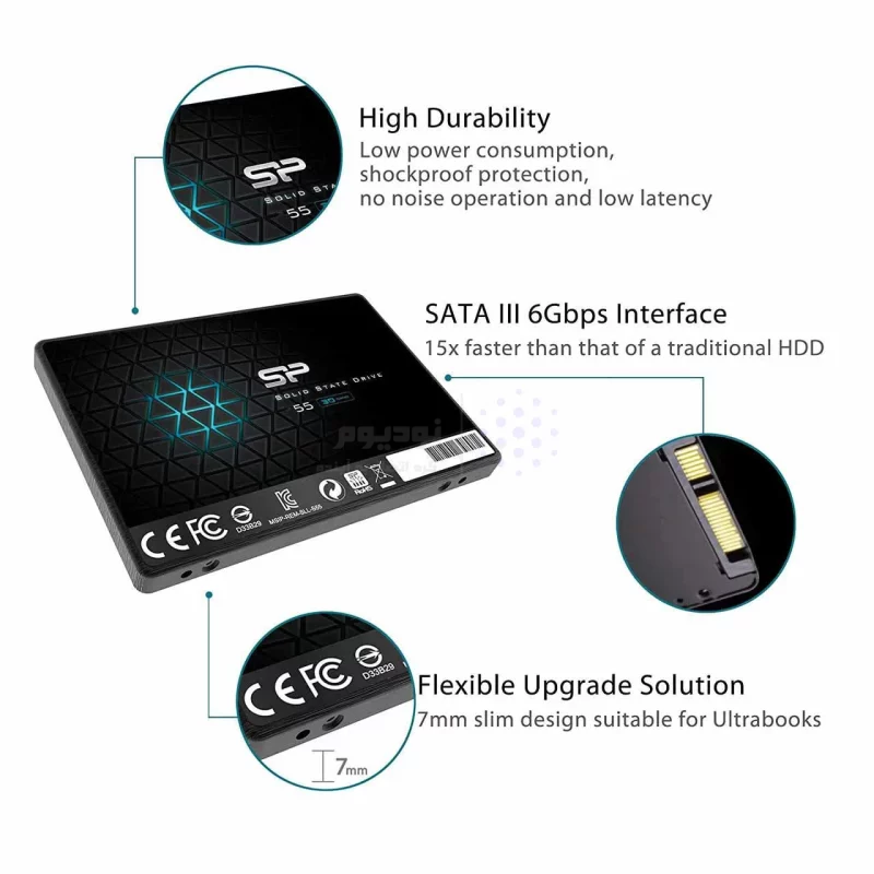 هارد Silicon Power SSD مدل A55 ظرفیت 1TB - تصویر 4