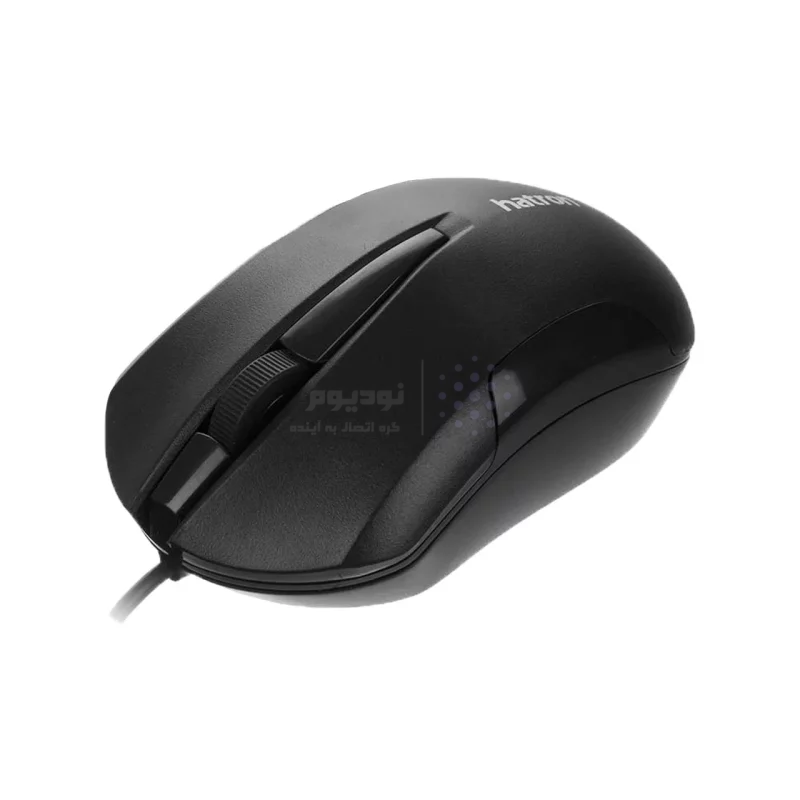 ماوس باسیم Hatron مدل HM310SL - مشکی - تصویر 3