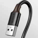 کابل نیم متری UGREEN USB2.0 مدل US102 - مشکی (گارانتی 18 ماهه آسان پیشرو)(10308) - تصویر 6