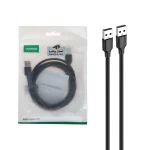 کابل یک و نیم متری UGREEN USB2.0 مدل US102 - مشکی(10310)