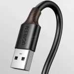 کابل یک و نیم متری UGREEN USB2.0 مدل US102 - مشکی(10310) - تصویر 11