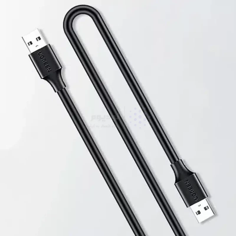 کابل یک و نیم متری UGREEN USB2.0 مدل US102 - مشکی(10310) - تصویر 9