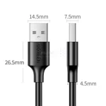 کابل سه متری UGREEN USB2.0 مدل US102 - مشکی(30136) - تصویر 3