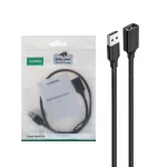 کابل افزایش طول نیم متری UGREEN USB2.0 مدل US103 - مشکی(10313)