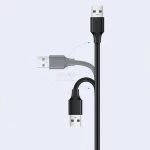 کابل افزایش طول پنج متری UGREEN USB2.0 مدل US103 - مشکی (گارانتی 18 ماهه آسان پیشرو)(10318) - تصویر 3