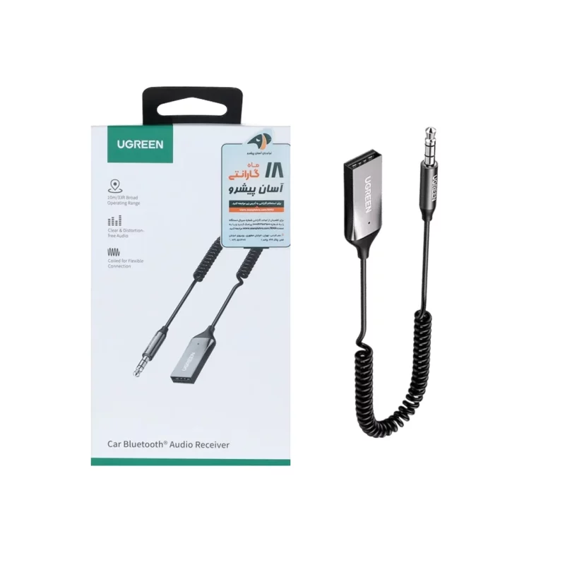 گیرنده بلوتوثی صدا UGREEN مدل CM309 - مشکی (گارانتی 18 ماهه آسان پیشرو)(70601) - تصویر 2