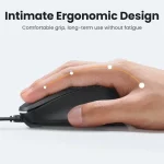 ماوس باسیم UGREEN مدل MU007 - مشکی (گارانتی 18 ماهه آسان پیشرو)(90789) - تصویر 5