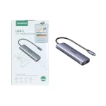 هاب 5 پورت UGREEN Type-C مدل 50209 - خاکستری (گارانتی 18 ماهه آسان پیشرو)(50209)