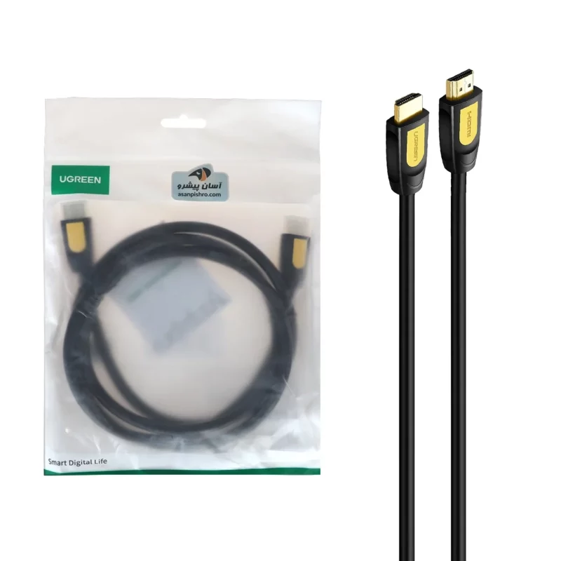 کابل یک و نیم متری UGREEN HDMI مدل HD101 - مشکی(10128) - تصویر 2