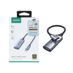 کابل تبدیل UGREEN Type-C To HDMI Female مدل CM297 - خاکستری (گارانتی 18 ماهه آسان پیشرو)(70444)