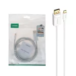 کابل تبدیل یک و نیم UGREEN Type-C To DP مدل MM139 - سفید (گارانتی 18 ماهه آسان پیشرو)(40420)
