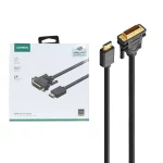 کابل سه متری UGREEN HDMI TO DVI مدل HD106 - مشکی(10136B)