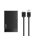 باکس هارد UGREEN USB3.0 مدل US221 - مشکی (گارانتی 18 ماهه آسان پیشرو)(30848)