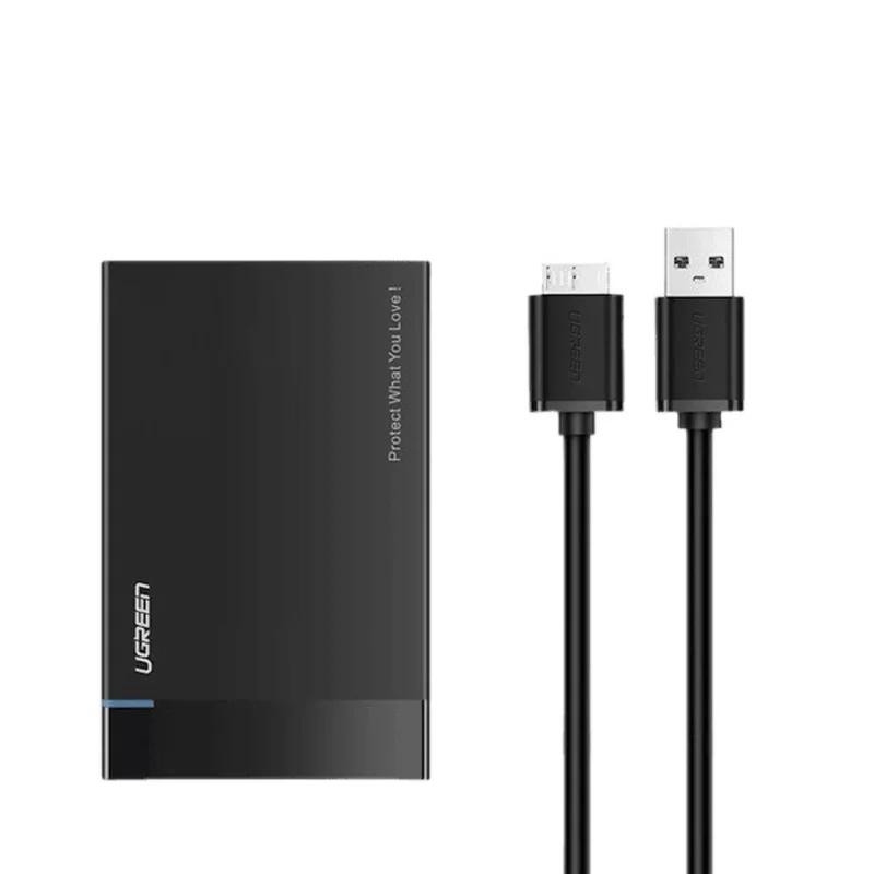 باکس هارد UGREEN USB3.0 مدل US221 - مشکی (گارانتی 18 ماهه آسان پیشرو)(30848) - تصویر 2