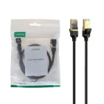 کابل شبکه نیم متری UGREEN CAT7 مدل NW107 - مشکی(11229)