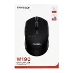 ماوس بی سیم Fantech مدل W190 - مشکی (گارانتی متین) - تصویر 3