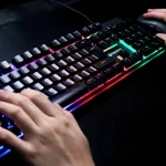 کیبورد باسیم FANTECH مدل FIGHTER III K614L - مشکی (گارانتی متین) - تصویر 4
