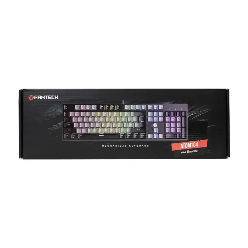 کیبورد باسیم FANTECH مدل ATOM104 MK886V2 - مشکی (گارانتی متین) - تصویر 5
