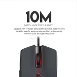 ماوس باسیم Fantech مدل CRYPTO VX7 - مشکی (گارانتی متین) - تصویر 5