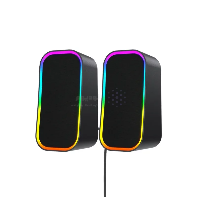 اسپیکر رومیزی دو تکه گیمینگ FANTECH مدل GROOVE GS304 - مشکی (گارانتی متین) - تصویر 6