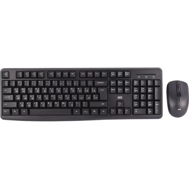کیبورد و ماوس بی سیم FANTECH مدل GO WK894 - مشکی (گارانتی متین) - تصویر 2