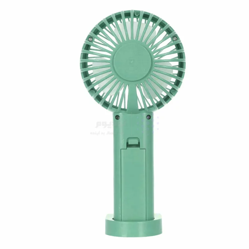 پنکه دستی قابل حمل پایه دار مدل PCX13868 - سبز - تصویر 3